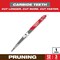 Milwaukee Tool 12 in. 3 TPI SAWZALL THE AX w/ CARBIDE TEETH Reciprocating Saw Blade for Pruning & Clean Wood (1 pk) 48-00-5233 - alternate 4