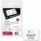 C-Line Products Self-Adhesive Business Card Holders, Side Load, 2 x 3.5, Clear, PK10 70238 - alternate 1