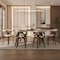Leisuremod Klyne Swivel Leather Dining Chair with Poplar Wood Frame, 2PK KCWN-22TP2 - alternate 10