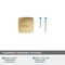 Amerock Sunset 1-9/16 inch (40mm) Length Champagne Bronze Cabinet Knob, 10PK 10VMP37295CZ - alternate 3