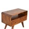 Homeroots 24in Chestnut Solid Wood Enclosed and Open Storage TV Stand 719184 - alternate 9