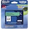 Brother Label/Ribbon Cartridge, Green, Gloss, 3/4 in W TZE741G - alternate 1