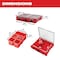 Milwaukee Tool PACKOUT Tool Case, 10 Compartments, 19-3/4 in W x 15-1/2 in D x 4-5/8 in H, Red, Plastic 48-22-8430 - alternate 12