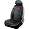 Plasticolor Low Back Sideless GMC Logo Fabric Black Red Single With Headrest Cover 008580R01 - alternate 1