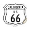 Signmission California Route Marker Shield Sign Us 6, 18 inch X 18 inch, Vinyl Decal, 2PK SHI-D-2PACK-18-371 - alternate 1