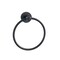 Paradise Bathworks Azure, Towel Ring, Matte Black 67020 - alternate 1