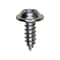 Auveco M4.2-1.41 x 12mm Type 1A Drive Washer Head Tapping Screw Chrome, 100PK 12739 - alternate 1