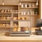 Koolmore 2 Tier Commercial Countertop Bakery Display Case with Front Curved Glass and Rear Door DC-2CN - alternate 10