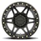 Method Race Wheels MR106 BEADLOCK 17X9 -44MM O/S 5X5 MATTE BLACK W/ BH-H24125 MR10679050544B - alternate 1