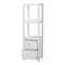 Bali & Pari Xavier Grasscloth Storage Cabinet 265-14551-ZORO - alternate 9