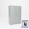 Pucel Heavy Duty Storage Cabinet with Casters, 48 in W x 78 in H x 24 in D, 4 Adjustable Shelves, Gray HDSC-4872-24-4C - alternate 1