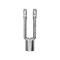 Auveco Brake Yokes 7/16-20 Tap 2 7/8in Long 1in Wide, 2PK 10791 - alternate 2