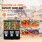 Vevor Gumball Machine with Stand Vending Coin Bank Vintage Candy Dispenser Black ak19-08 - alternate 8