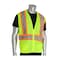 Pip ANSI Type R Class 2 Two-Tone Mesh Vest with "D" Ring Access 302-0600D-LY/2X - alternate 1