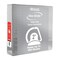Bazic Products Slant D Ring View Binder with 2 Pockets, 2", Gray 4151 - alternate 1