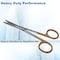 A2Z Scilab IRIS Scissors 4.5 inches Stainless Steel Straight Blades Lab Shears with Color Handle A2Z-ZR1138 - alternate 5