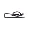 Auveco High Torque Special U-Nut 35/64in Width 1 1/32in Length, 50PK 14527 - alternate 3