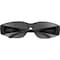 Ironwear Polycarbonate UV Safety Glasses with Comfort Grip Temple Tips, Grey, Grey 3575-G-G - alternate 2