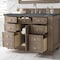 James Martin Vanities 48" S Vanity, Whitewashed Walnut w/Parisien Bleu Top w/FreePower Wireless Charger 157-V48-WW-FPBL - alternate 8
