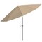 Pure Garden 9-Foot Outdoor Umbrella with Base, Dusty Green 50-LG1042 - alternate 1