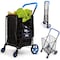 Serenelife Large Folding Utility Shopping Cart with Removable Liner SLSPCART50 - alternate 5