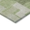 Homeroots 5' X 8' Green Sage And Beige Geometric Washable Indoor Outdoor Area Rug 613206 - alternate 8