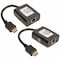 Tripp Lite HDMI OVER CAT5/CAT6 ACTIVE EXTENDER TRANSMITTER RECEIVER 1080P B126-1A1-U - alternate 1
