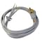 Powerzone Power Supply Dryer Cord, 10 AWG Cable, 5 ft L, 250 V, Gray ORD100305 - alternate 2