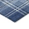 Homeroots 10' X 14' Navy Blue Black And Ivory Plaid Washable Indoor Outdoor Area Rug 596350 - alternate 9