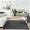 Homeroots 6' X 9' Charcoal and Gray Indoor Outdoor Area Rug 522139 - alternate 9