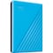 Western Digital WD 1TB MY PASSPORT PORTABLE - BLUE WDBYVG0010BBL-WESN - alternate 4