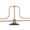 Z-Lite Melange Heritage Brass 3 Light Billiard 725-3HBR-D12MB+HBR - alternate 6