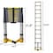 Wrightmaster 11.5 ft. Aluminum Extension Ladder with Metal Tool Suction Magnetic Strip, 330 lbs. Load Capacity ZR-257438 - alternate 8