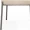 Homeroots Beige and Gunmetal Boucle and Steel Dining Arm Chair 719094 - alternate 6