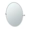 Gatco Glam 32" Frameless Oval Mirror, Chrome 4639LG - alternate 1