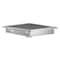 Koolmore 24''x24'' Floor Trough Drain, 14ga W/ Subway-Style Grating & Removable Drain Basket, NSF Listed, SS KM-FTG-2424 - alternate 1