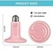 Simple Deluxe 150W Reptiles Ceramic Heat Lamp Suitable for E26 Base, 24H Heat Source, No Light Emitting Infrare, 2PK PTBULBINVISIBLE150PNKX2 - alternate 6