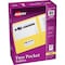 Avery Dennison Two-Pocket File Folder, Yellow, PK25 47992 - alternate 1