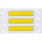 Brady BSP45 Series PermaSleeve Heat Shrink Polyolefin Wire Marking Sleeves, 0.187 in. Dia x 2 in. W, Yellow SA-3PS-187-2-YL - alternate 2