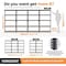 Homedant 5-Tier Boltless Heavy Duty Metal Shelving Unit, 35.9"W x 16.2"D x 71.3"H, Black 805900 - alternate 8
