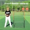 Vevor Baseball And Softball Rebounder Net 3x4.5 ft PitchBack 3-Way Trainer PDYHTW001 - alternate 7