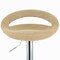 Elama 2 Piece Adjustable Rattan Barstool in Tan with Chrome Base ELM-905-TAN - alternate 10