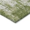 Homeroots 5' X 8' Green And Ivory Abstract Washable Indoor Outdoor Area Rug 597957 - alternate 7