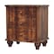 Homeroots 25" Brown Solid Wood Two Drawer Nightstand 701725 - alternate 10