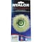 Dico Nyalox 2-1/2'' White Nylon Non-Abrasive Drill-Mounted Brush 7200083 - alternate 2