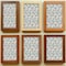 Homeroots 6" x 6" Green And Pink Vinyl Arabesque Peel And Stick Removable Tiles 571222 - alternate 9