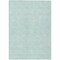 Homeroots 3' X 5' Aqua And Ivory Geometric Washable Indoor Outdoor Area Rug 602407 - alternate 7