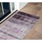 Homeroots 2' X 3' Purple Ombre Washable Non Skid Indoor Outdoor Area Rug 563664 - alternate 1