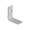 Prosource Corner Brace, 1 in L, 1 in W, 1/2 in H, Galvanized Steel, Galvanized, 1.8 mm Thick Material CB-G01-C4PS - alternate 1