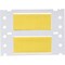 Brady Low Smoke Zero Halogen Double Sided PermaSleeve Heat Shrink Tubing, 0.5 in. Dia x 0.5 in. W, Yellow 2LSZH-500-2-YL-4 - alternate 3